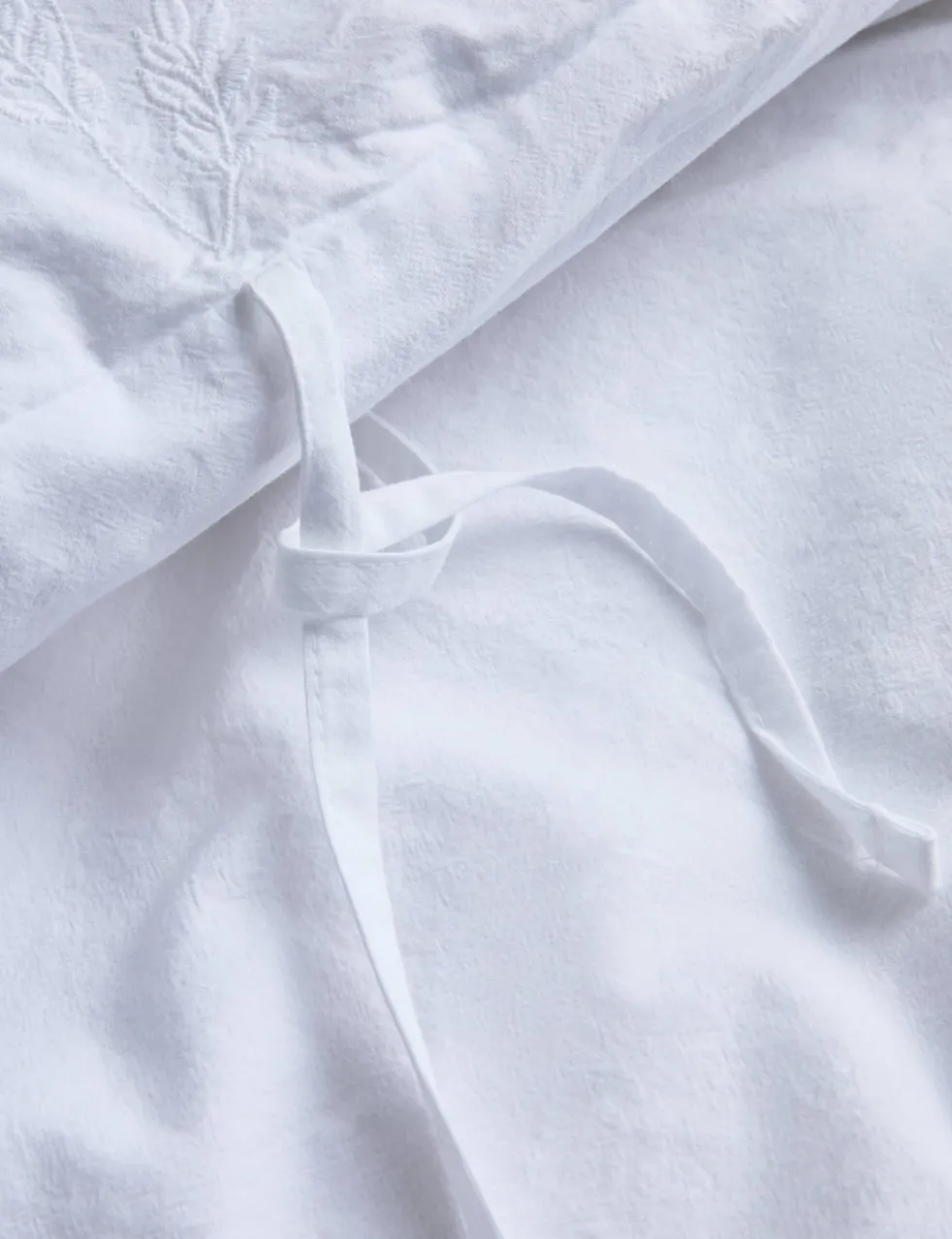 Pure Cotton Fleurine Embroidered Bedding Set