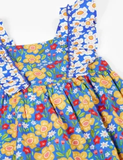Pure Cotton Floral Dress (2-12 Yrs)