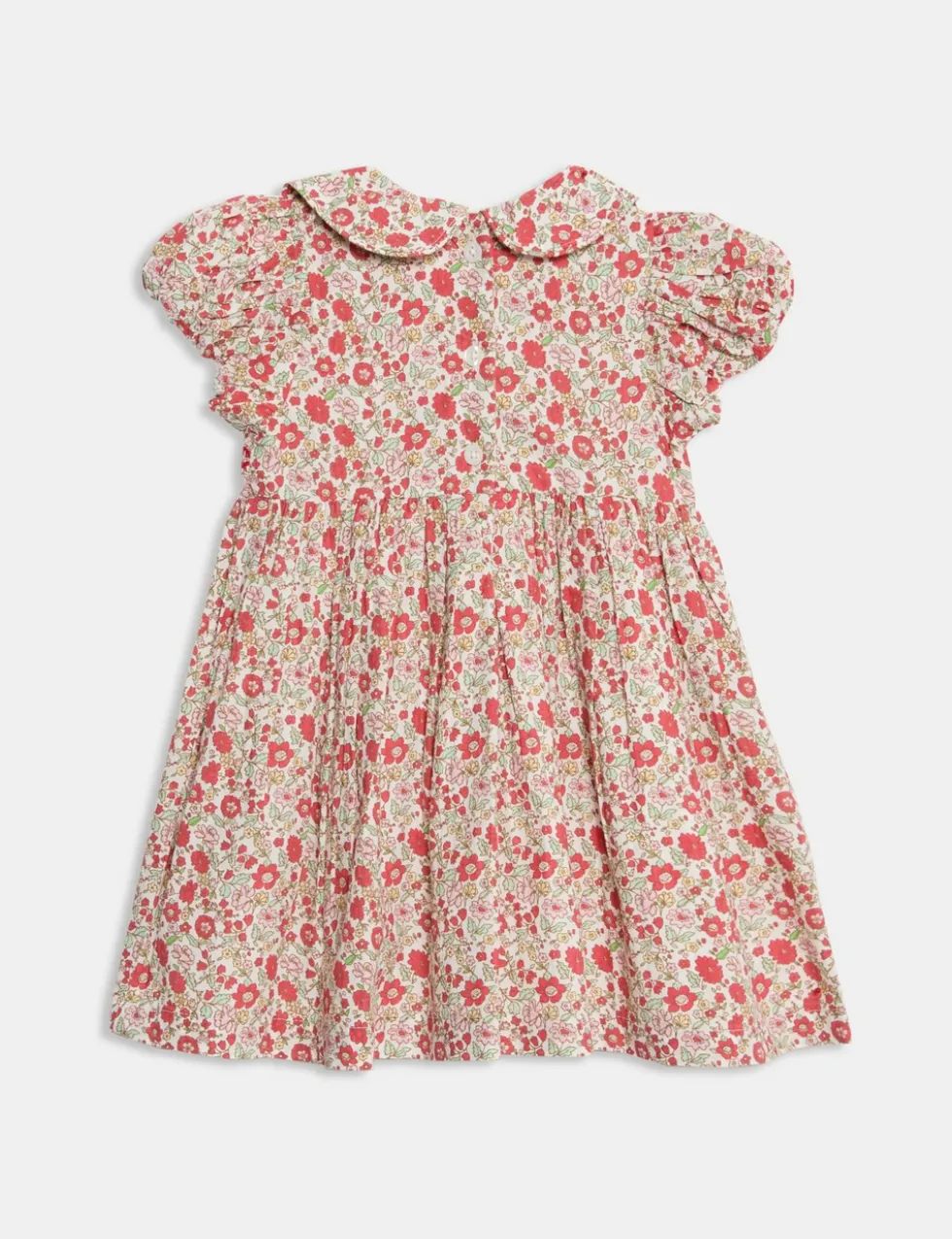Pure Cotton Floral Dress (0-3 Yrs)