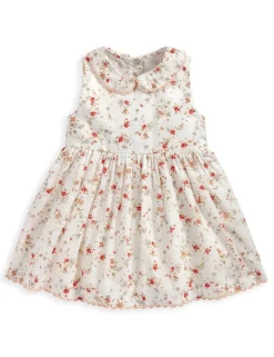 Pure Cotton Floral Dress (0-36 Mths)