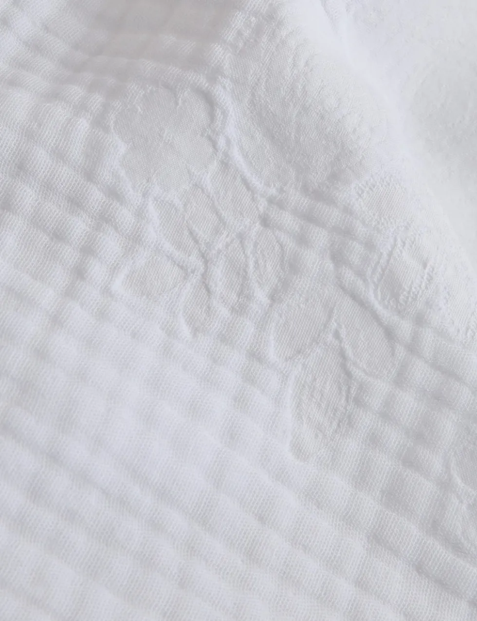 Pure Cotton Floral Jacquard Bedding Set