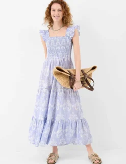 Pure Cotton Floral Maxi Beach Dress