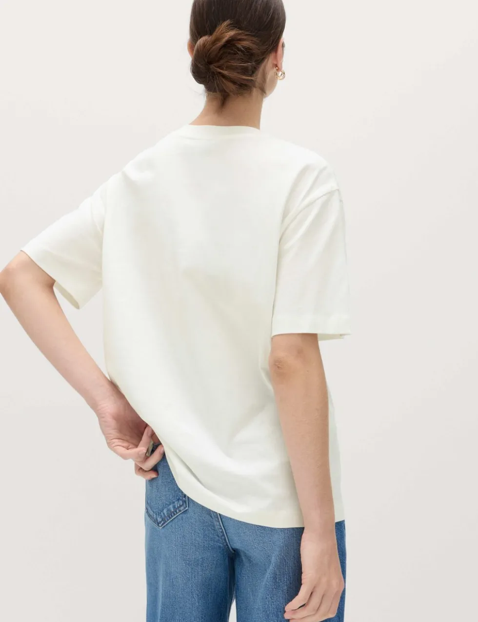 Pure Cotton Floral Oversized Graphic T-Shirt