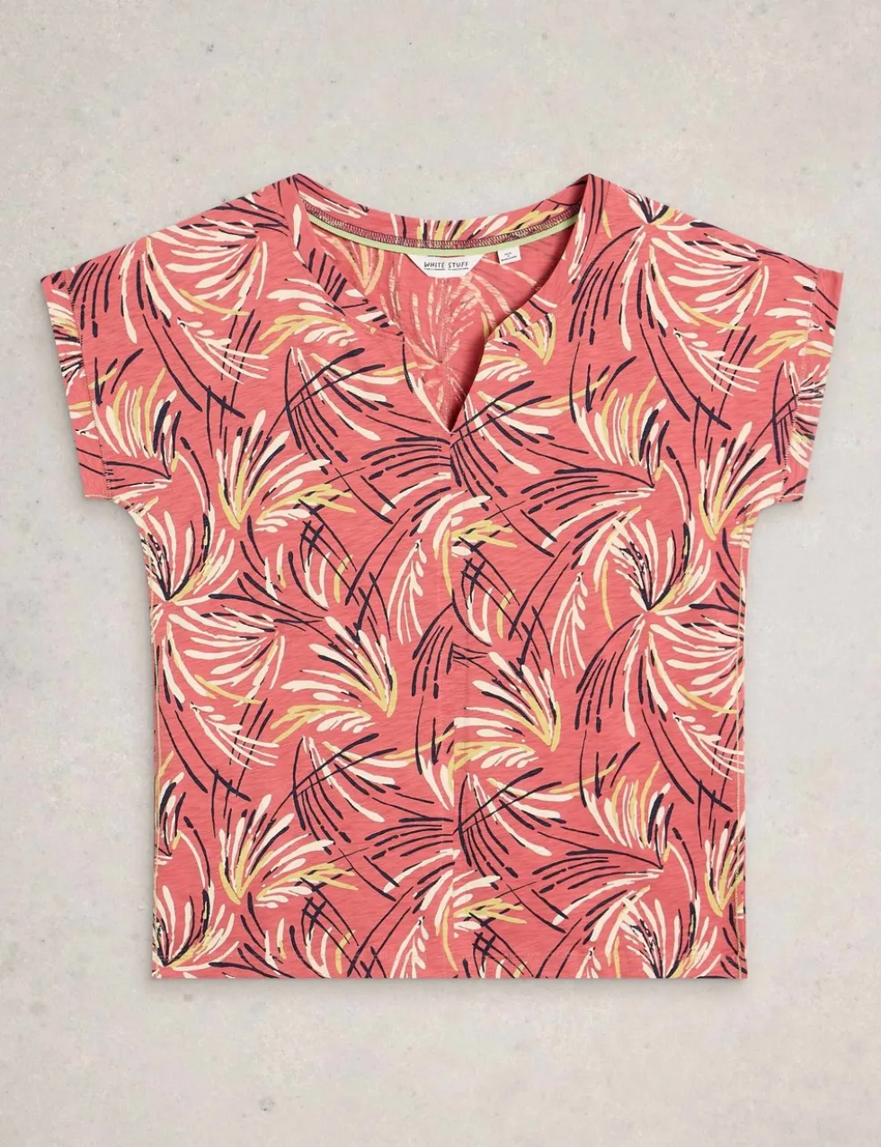 Pure Cotton Floral Print T-Shirt
