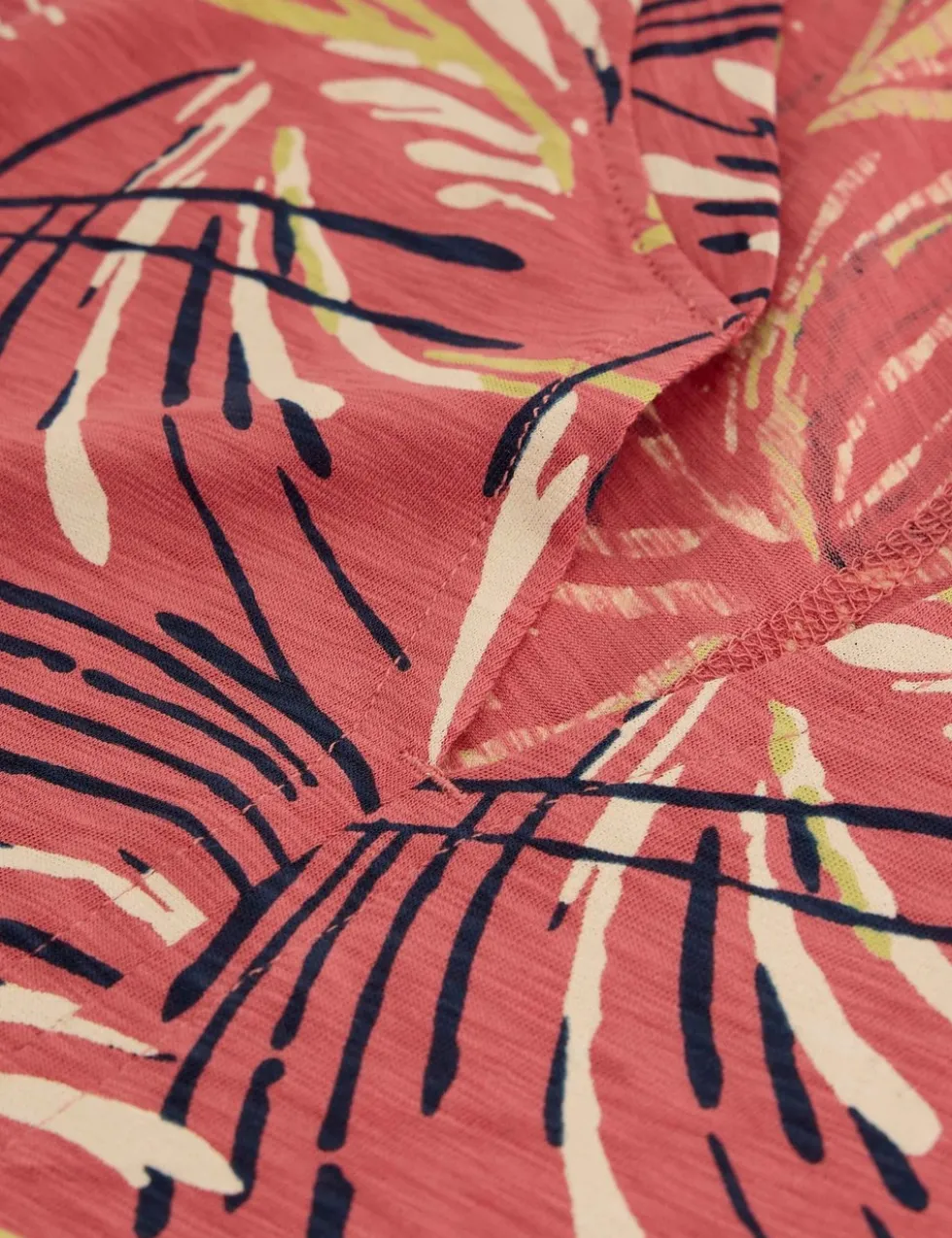 Pure Cotton Floral Print T-Shirt