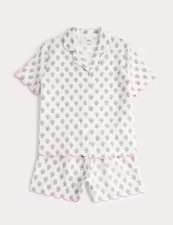 Pure Cotton Floral Print Pyjamas (6-16 Yrs)