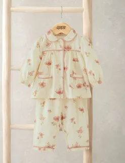 Pure Cotton Floral Print Pyjamas