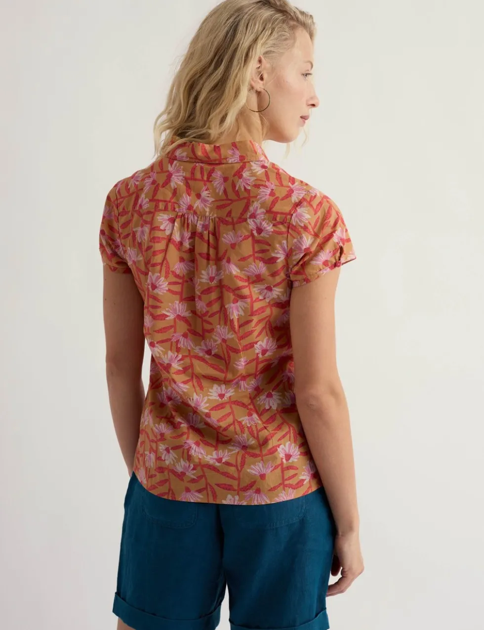 Pure Cotton Floral Shirt