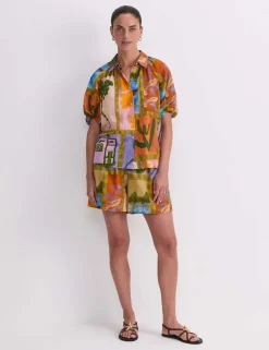 Pure Cotton Floral Shirt