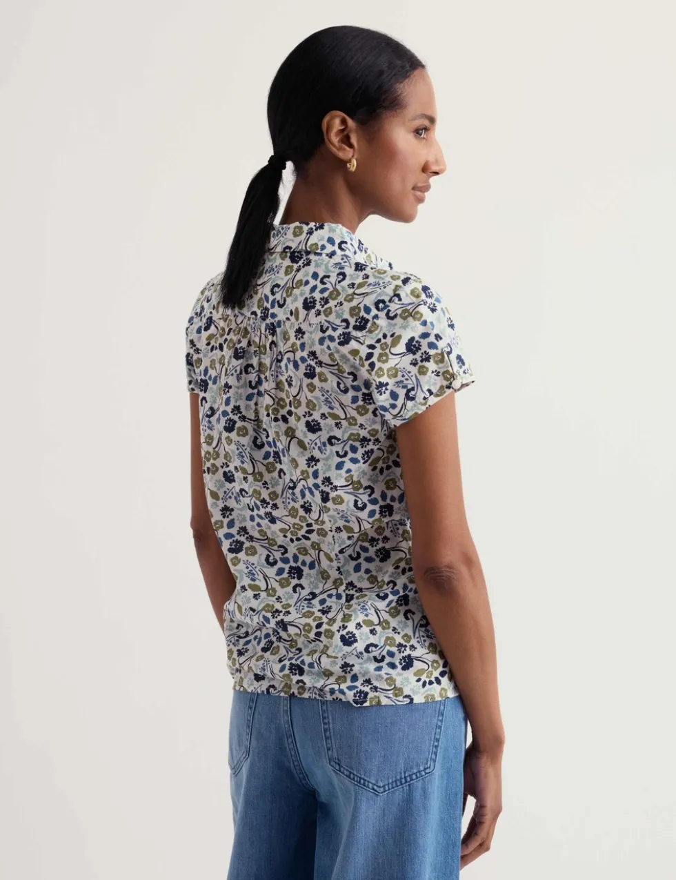 Pure Cotton Floral Shirt