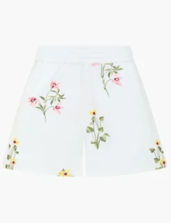 Pure Cotton Floral Shorts