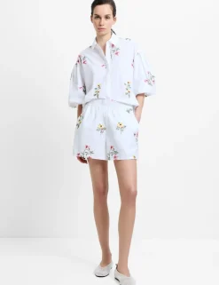 Pure Cotton Floral Shorts