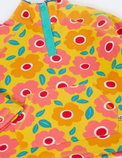 Pure Cotton Floral Sweatshirt (1-10 Yrs)