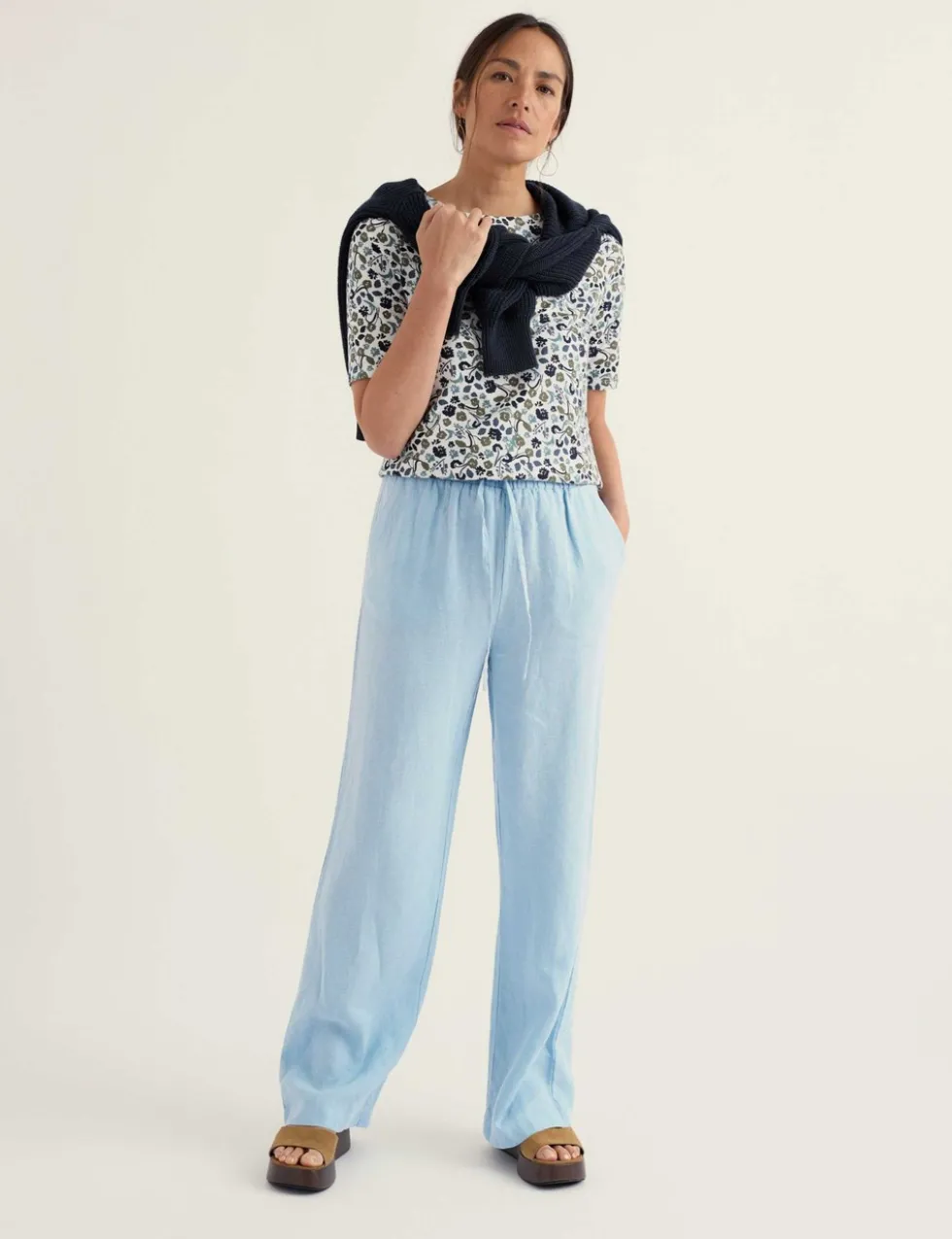 Pure Cotton Floral T-Shirt