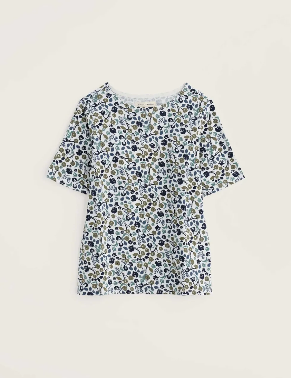 Pure Cotton Floral T-Shirt