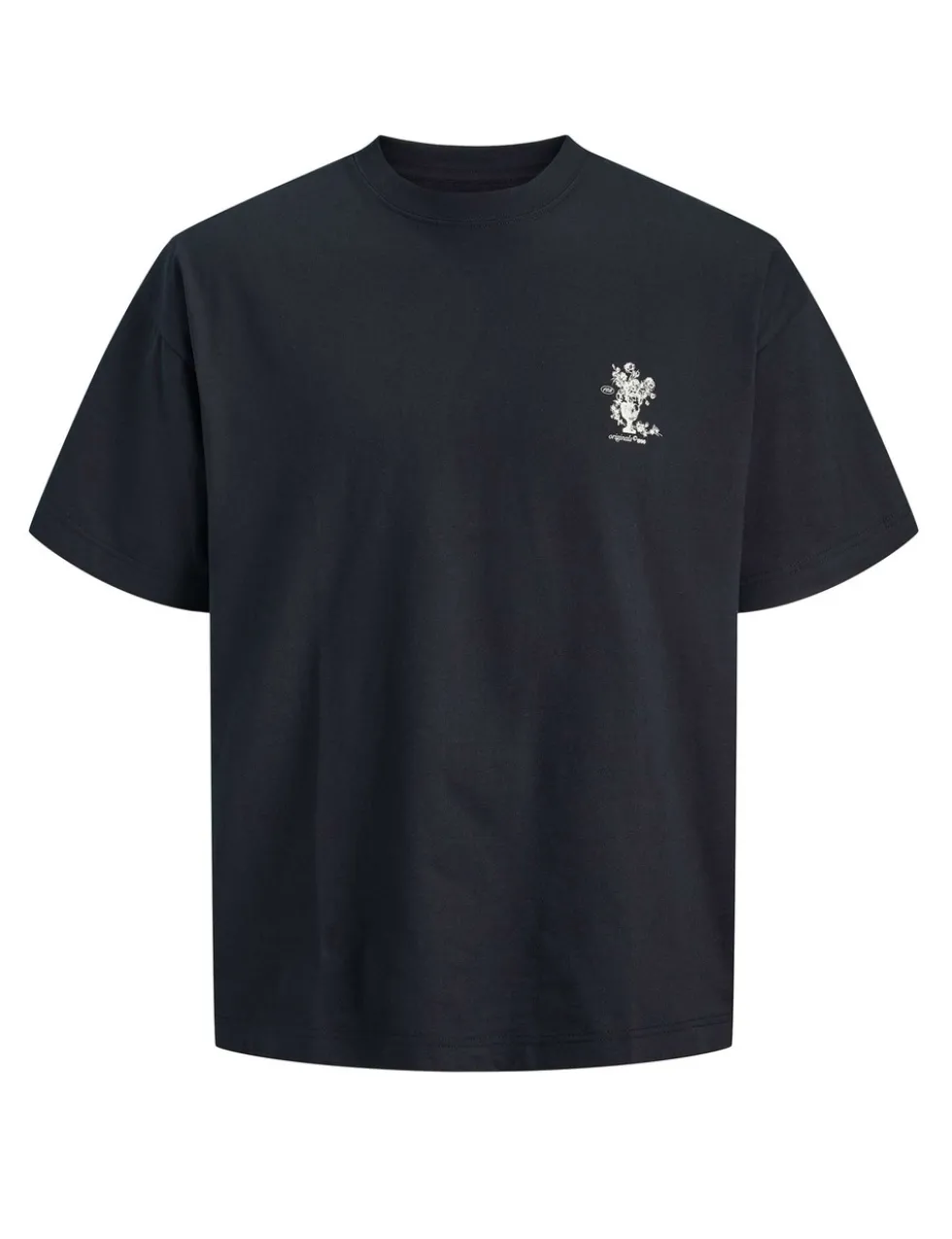 Pure Cotton Flower Graphic T-Shirt