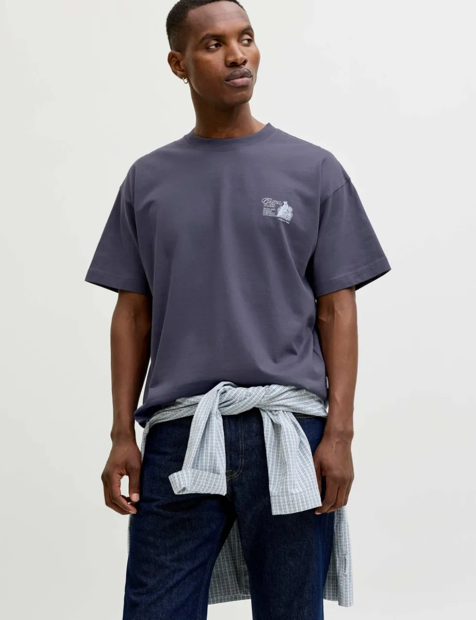 Pure Cotton Flower Graphic T-Shirt