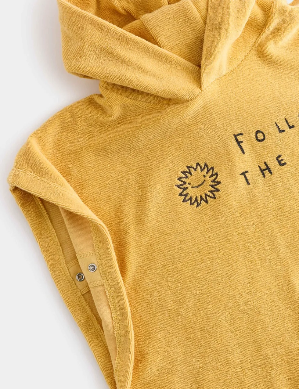 Pure Cotton Follow The Sun Poncho (0-3 Yrs)