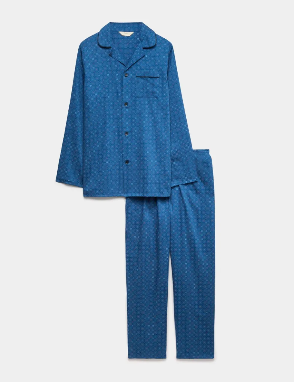 Pure Cotton Foulard Print Pyjama Set