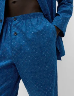 Pure Cotton Foulard Print Pyjama Set