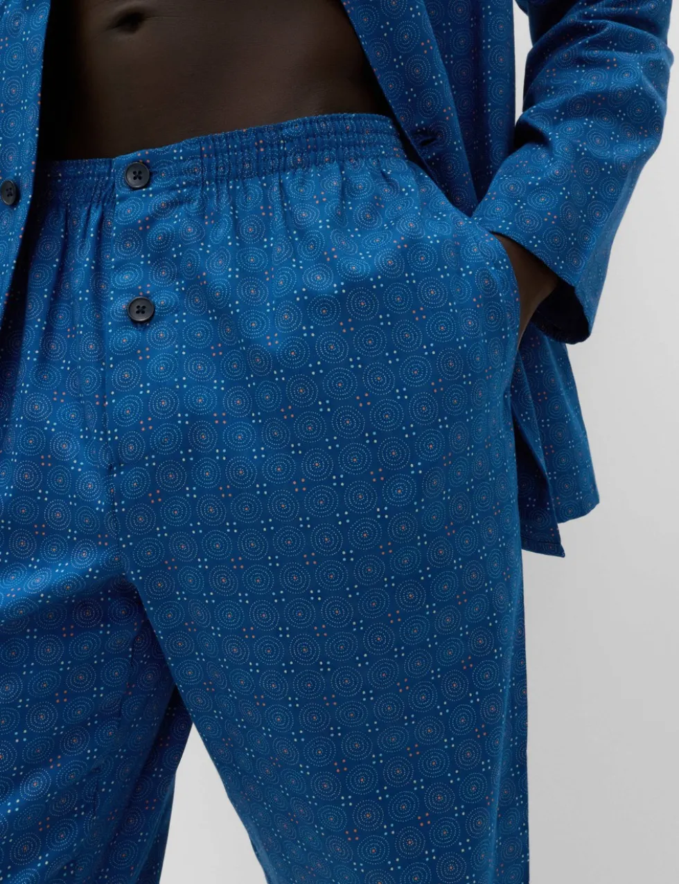 Pure Cotton Foulard Print Pyjama Set