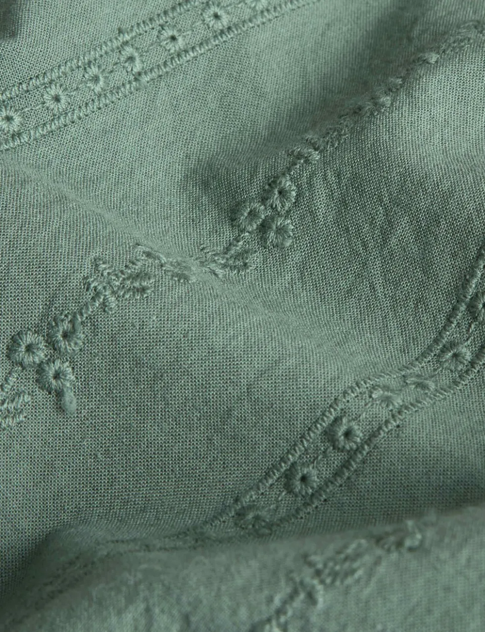 Pure Cotton French Ruffle Embroidery Bedding Set