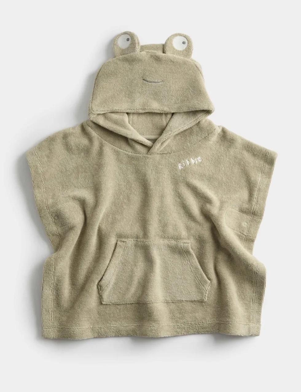 Pure Cotton Frog Poncho (0-3 Yrs)