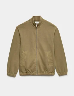 Pure Cotton Garment Dye Coach Jacket