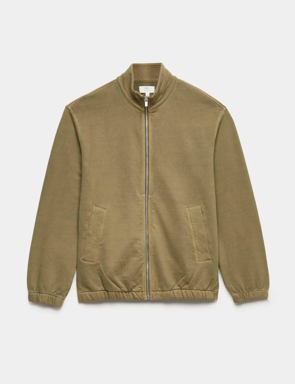 Pure Cotton Garment Dye Coach Jacket