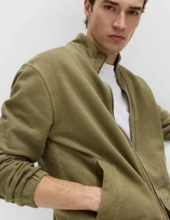 Pure Cotton Garment Dye Coach Jacket