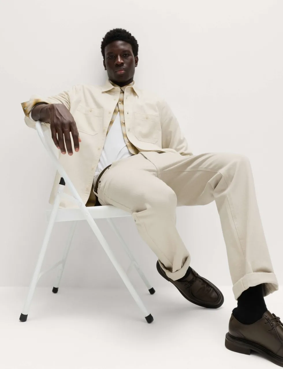 Pure Cotton Garment Dye Shirt