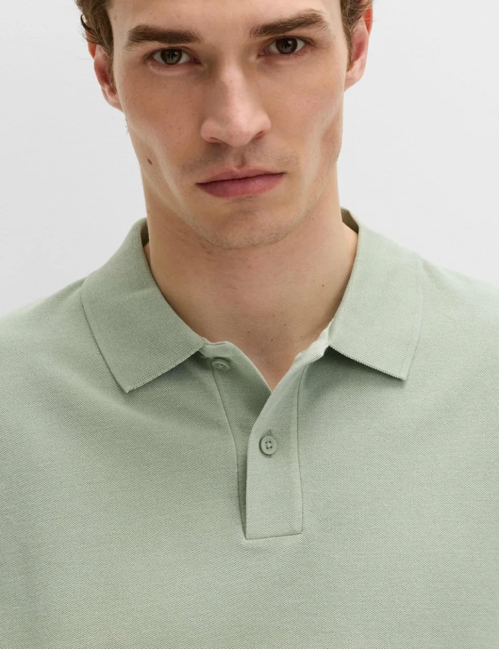 Pure Cotton Garment Dyed Polo Shirt