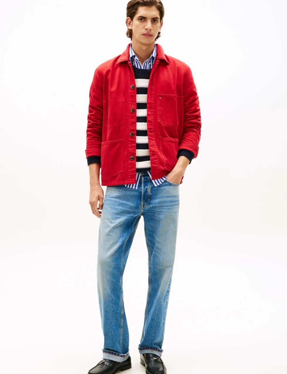 Pure Cotton Garment Dyed Overshirt