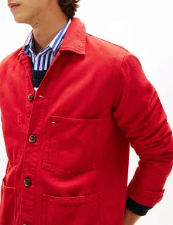 Pure Cotton Garment Dyed Overshirt