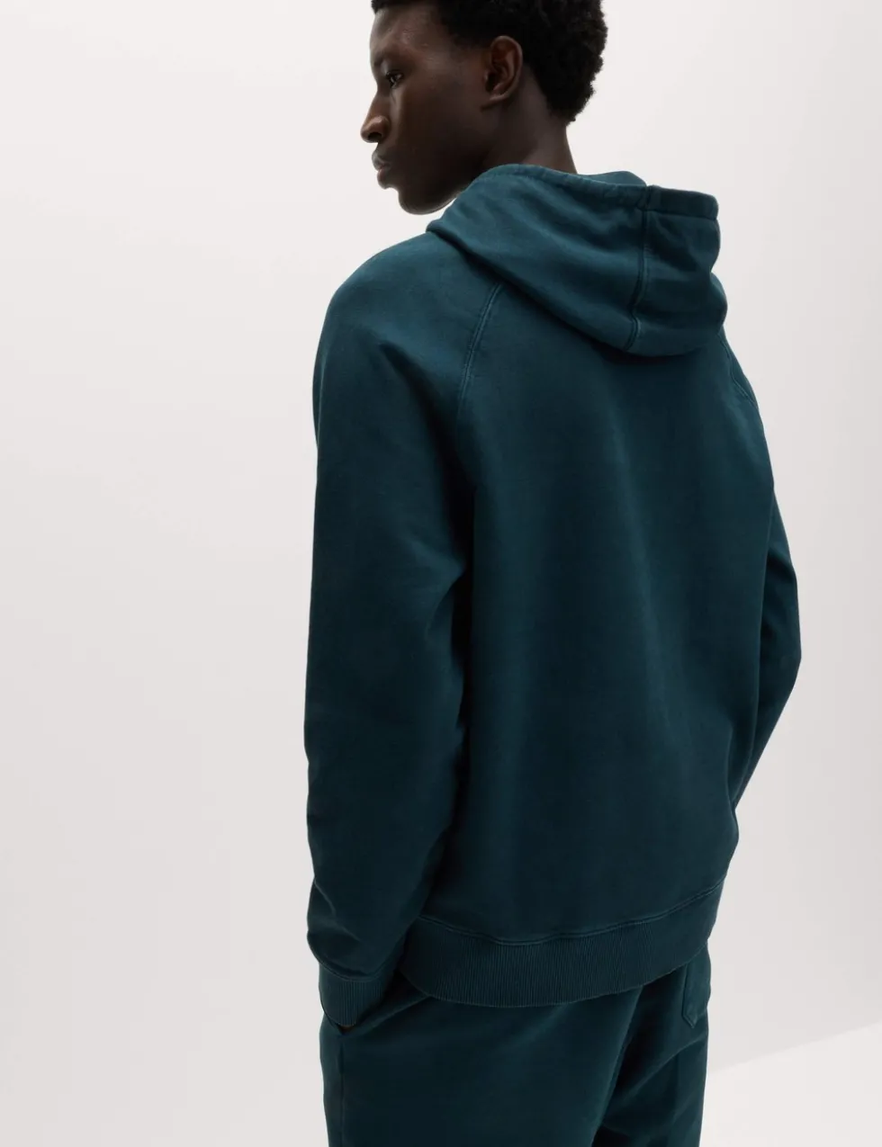 Pure Cotton Garment Dyed Hoodie