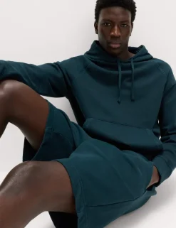 Pure Cotton Garment Dyed Hoodie
