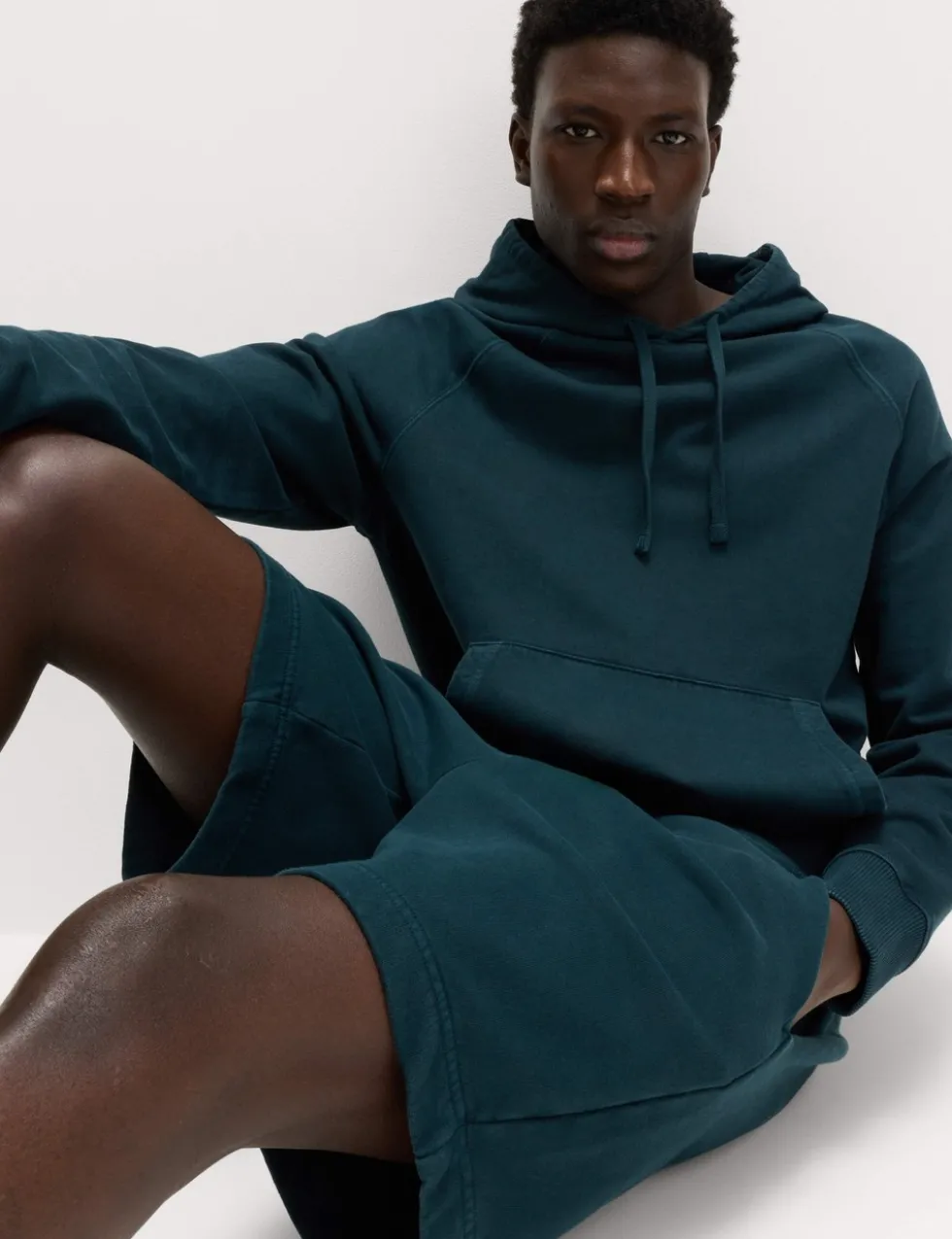 Pure Cotton Garment Dyed Hoodie