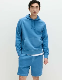 Pure Cotton Garment Dyed Hoodie