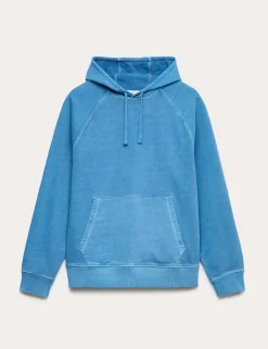Pure Cotton Garment Dyed Hoodie