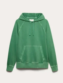 Pure Cotton Garment Dyed Hoodie