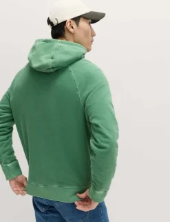 Pure Cotton Garment Dyed Hoodie
