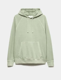 Pure Cotton Garment Dyed Hoodie