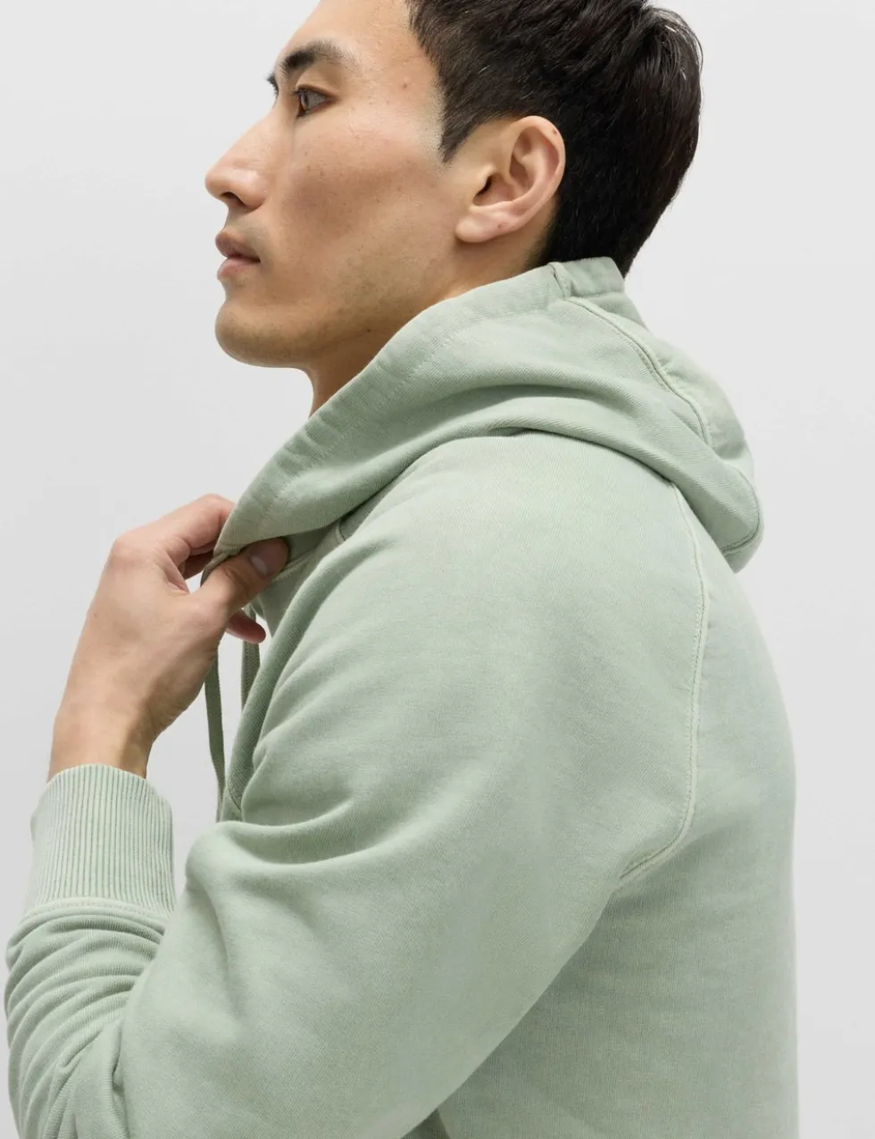 Pure Cotton Garment Dyed Hoodie
