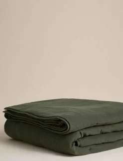Pure Cotton Gauze Quilted Bedspread