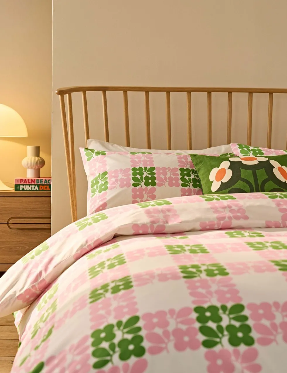 Pure Cotton Geometric Bedding Set