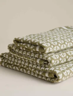 Pure Cotton Geometric Circle Towel