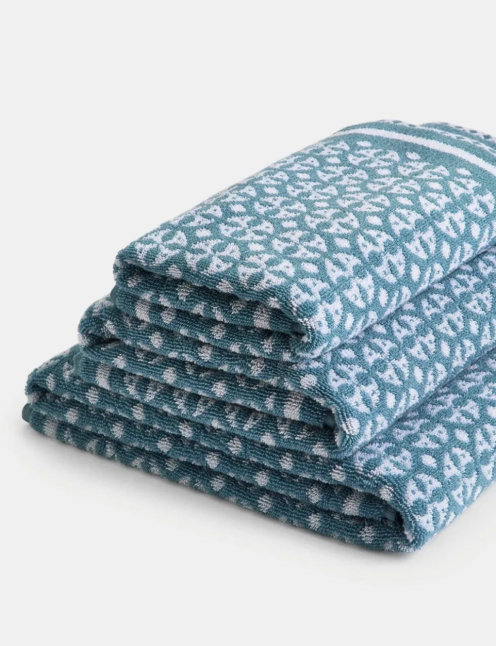 Pure Cotton Geometric Circle Towel
