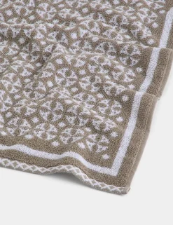 Pure Cotton Geometric Circle Towel