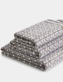 Pure Cotton Geometric Circle Towel