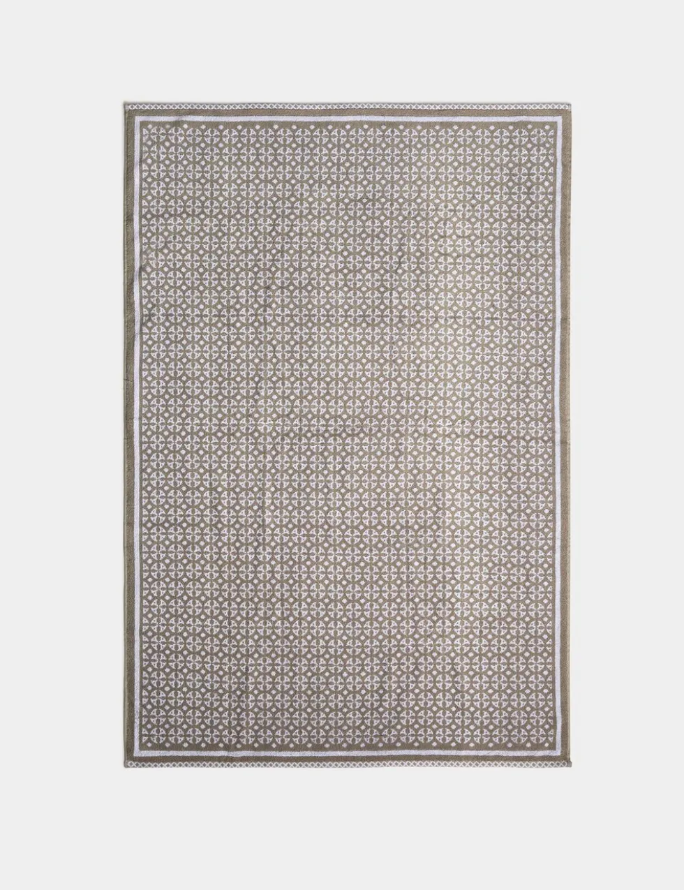 Pure Cotton Geometric Circle Towel